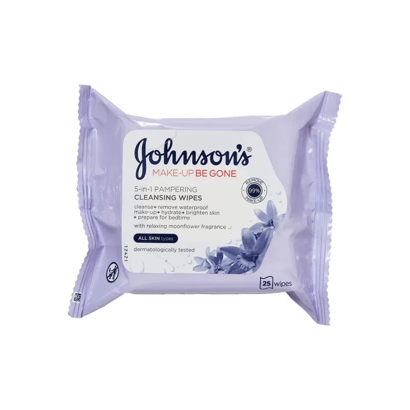 Johnson's 5-in-1 Pampering Cleansing Wipes