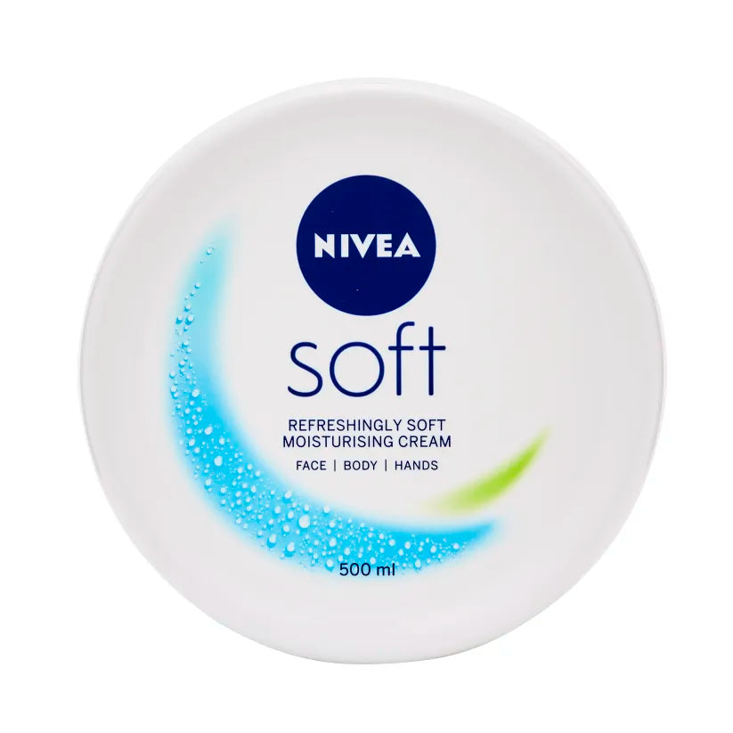 NIVEA Soft Moisturising Cream for Face, Hands & Body