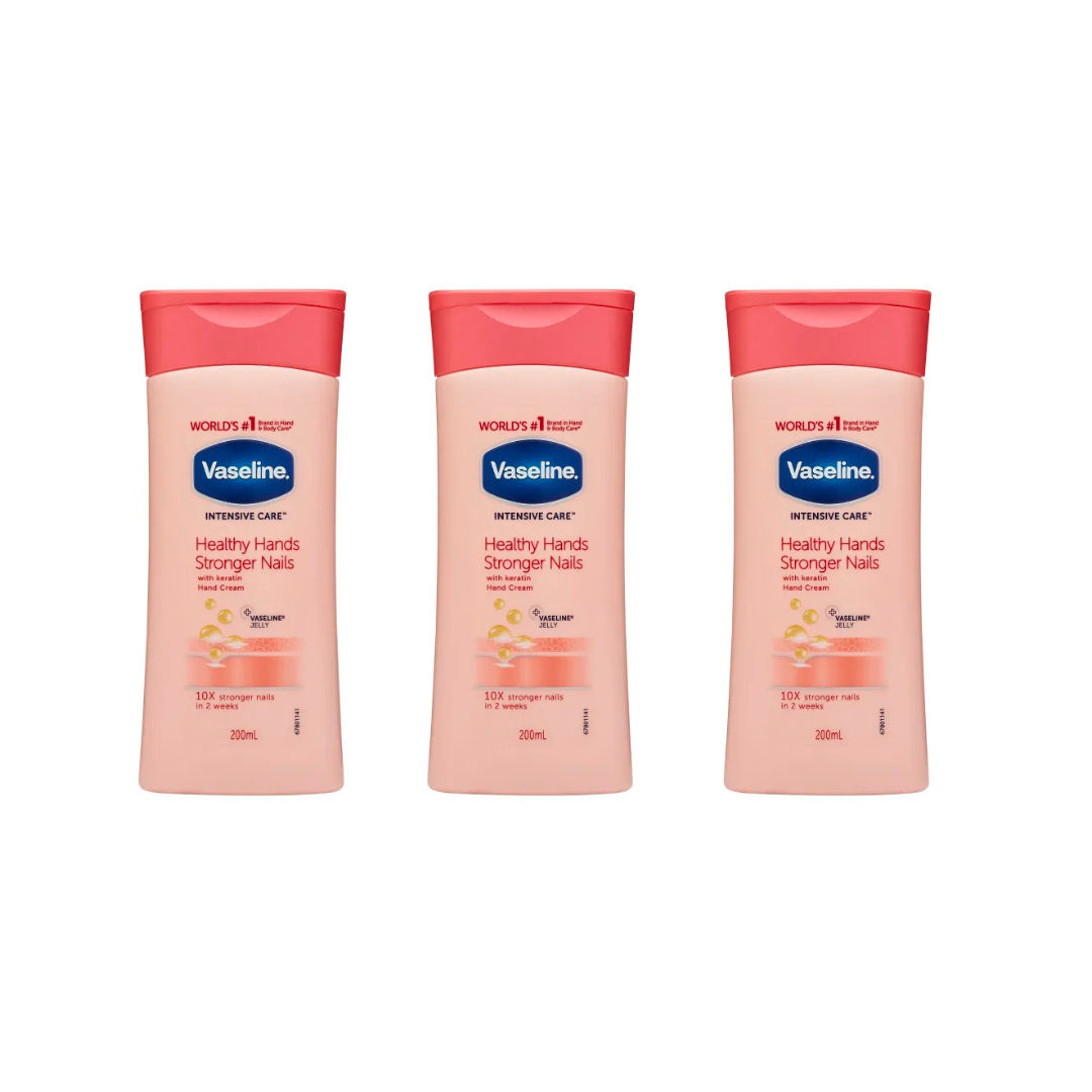 Vaseline Intensive Hand Cream 200ml (Set of 3)